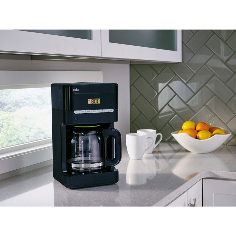Braun KF6050 BrewSense 12Cup Drip Coffee Maker & Reviews Wayfair